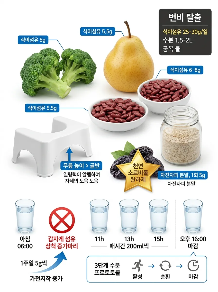 변비 탈출 가이드